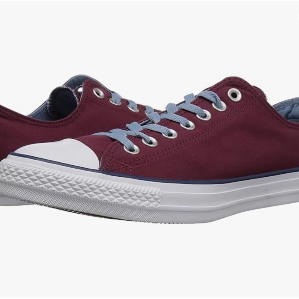 Converse Chuck Taylor All Star Color Blocked Low Top Sneaker Red Mens 9